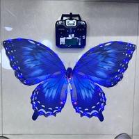 Drone Papillon Volant RC Moderne 2026 avec Lumières LED Multicolores, 8-15 Minutes de Vol, Télécommande pour Mariage, Noël, Concert
