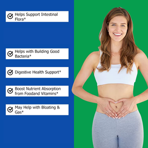 Capsules de Probiotiques Végétaliens Marque Blanche pour Femmes Adultes – Complexe Fruits et Légumes, Complexe d'Enzymes Digestives – Peut Favoriser la Santé - Product Image 6