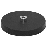 Véhicule personnalisé Rock Light Gopro Magnetic Mount Néodyme Caoutchouc Enduit Pot Aimant Monopole Pot Aimant Néodyme Monopole