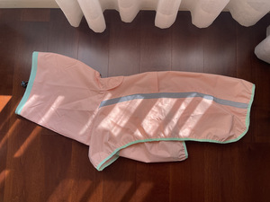 Les grands chiens de compagnie n'affectent pas la sécurité de la marche. Bandes réfléchissantes, imperméables de saison, vêtements imperméables - Product Image 2