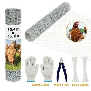 Mạ kẽm gia cầm cá nồi Dây Lục giác gà dây lưới sắt mạ kẽm - Product Image 1