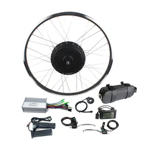 500W 750w 1000w 48v Electric Bike Conversion Kit with tire and controller bag