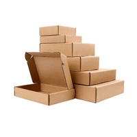 Caja de Cartón Corrugado para Avión con Logotipo Personalizado, Cajas de Papel Reciclables con Recubrimiento UV, Laminación Mate y Grabado en Relieve