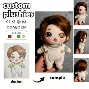 Peluche Personalizzati in Cotone PP con Ricami e Rete, Personaggi di Film <span class=keywords><strong>Horror</strong></span>, Regalo di Compleanno - Product Image 3
