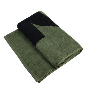 100% cotton bãi biển Khăn bông <span class=keywords><strong>terry</strong></span> nặng bãi biển Khăn bông tùy chỉnh Logo dệt nổi Jacquard bãi biển Khăn - Product Image 1