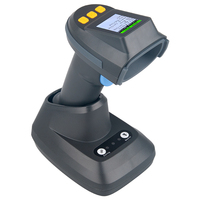 Pemindai Barcode 2D QR Code Nirkabel Xkancode Industrial BT Dengan Layar 1,77 Inci, Pemindai Barcode UHF RFID Nirkabel