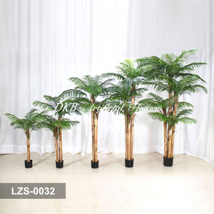 DKB Factory Wholesale Outdoor Green Plant Artificial Brazilwood <b>Tree</b> With Pot for Home Interior Decorative - Product Image 3