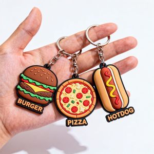 حلقة مفاتيح مطاطية ناعمة ولطيفة ملونة من البي في سي مع شعار ترويجي مخصص، سلسلة مفاتيح سيليكون مخصصة ثلاثية الأبعاد - Product Image 4