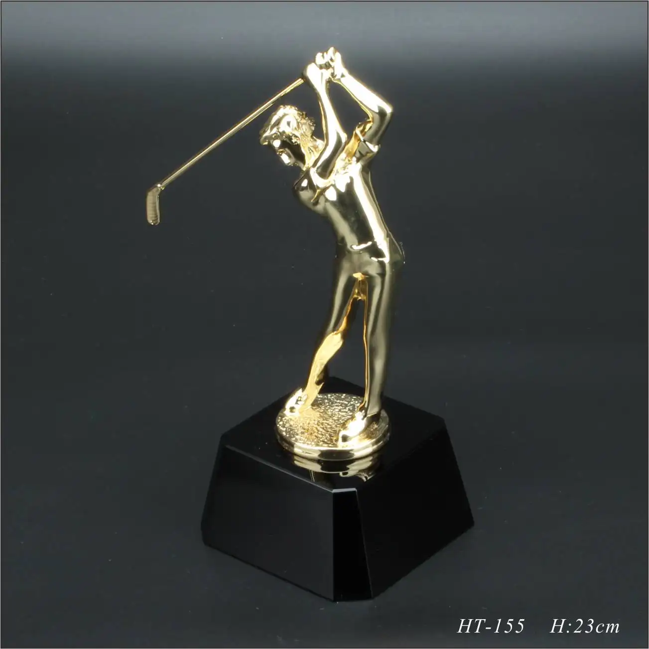 Hitop Trophée Sculpture En Métal Sculpture De Luxe Personnalisé Femme Trophée Antique Métal Haute Qualité Nouvelle Boîte Cadeau Sport Personnalisé