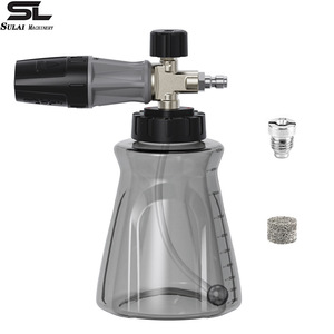 Sulai Machinery Foam Sprayer 1000Ml Pure <b>Copper</b> Car <b>Washer</b> High Pressure Spray Nozzle With Filter And Cap - Product Image 1