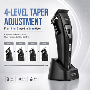 Cortadora de Cabello IPRO Profesional con Motor BLDC de Rotor Externo sin Escobillas de 9800 RPM, Kit de Recortadoras para Barbería - Product Image 5