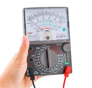 DE-960TR Pointer Mechanical Analog Multimeter Multi-Function AC DC Volt Ohm Current Electrician Maintenance Universal Test Meter