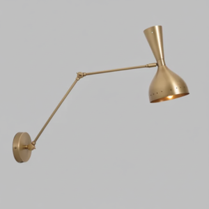 Lámpara de pared LED Diabolo de lujo moderna, Cuerpo Dorado con CCT blanco cálido para sala de estar interior o apliques de pared para el hogar al aire libre - Product Image 1