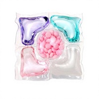 Capsules de lessive pour tissus délicats 6 en 1 pour soie, laine, cachemire, lingerie, utilisation en machine automatique