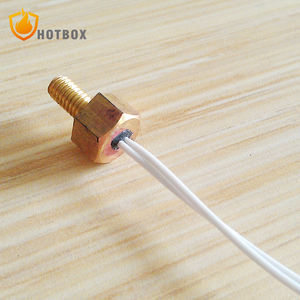 مستشعر حرارة عالي الدقة من نوع K PT100 مع برغي نحاسي M3 M4 M6 وكابل PTFE مقاوم للماء لطابعات ثلاثية الأبعاد - Product Image 6