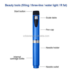 Injecteur d'<span class=keywords><strong>insuline</strong></span> en métal réutilisable V2 avec capuchon à clipser pour usage personnel et commercial - Product Image 2