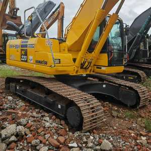 Excavadora Mediana de Segunda Mano Komatsu PC220-8 Usada Original en Buen Estado a Bajo Precio Capacidad del Cucharón de 1m Motor de 20 Toneladas Caja de Cambios - Product Image 2