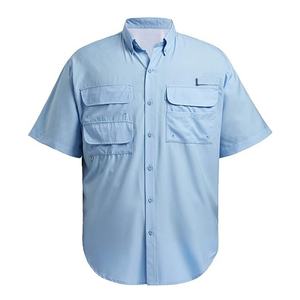 Camisa de Pesca de Manga Corta para Hombre, con Botones, Personalizable, Protección Solar UPF50+, Camisa de Pesca de Alta Calidad - Product Image 6