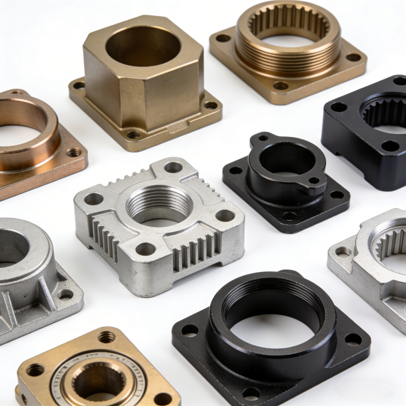 Precision Machined Metal Mechanical Components Custom
