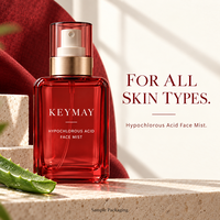 Tonique Visage à l'Acide Hypochloreux, Aloe Vera, Glycérine, Apaisant, Hydratant, Léger, en Spray, Formule Personnalisée, Marque Privée, OEM, ODM