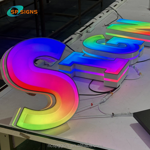 SP biển quảng cáo ngoài trời dẫn đăng ký tùy chỉnh chiếu sáng dấu hiệu RGB <span class=keywords><strong>LED</strong></span> kênh thư Bảng điều chỉnh ánh sáng <span class=keywords><strong>LED</strong></span> dược chữ thập dấu hiệu - Product Image 1