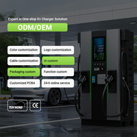 Nuova Stazione di Ricarica Rapida DC per Veicoli Elettrici da 60kW a 240kW, Commerciale ad Alta Potenza con Pagamento RFID/QR e Protocollo OCPP