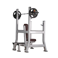 LMCC Machine à presser les épaules pour l'entraînement musculaire direct d'usine de qualité supérieure Équipement de gymnastique pour chargement de plaques d'établi Machine à presser les épaules en position assise