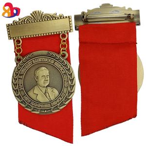 Kişiselleştirilmiş Logo ödülü hatıra madalya üretimi ile toptan özelleştirilebilir antika ve Modern cilalı Metal madalyalar - Product Image 1