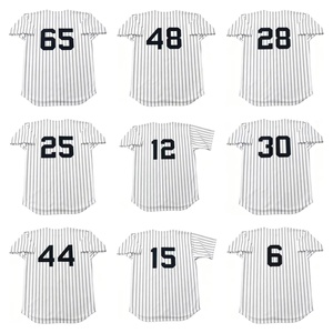 Maillot de baseball rétro cousu 1968-1969 PAIGE GARR HANK AARON HOYT <span class=keywords><strong>WILHELM</strong></span> PHIL NIEKRO pour adultes - Product Image 1