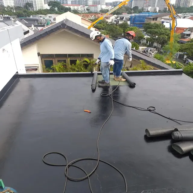 Polymer Sbs Liquid Membrane Roof Waterproof coating Leak Proof Leak Repair Material Polymer Modified Asphalt Waterproof Paint