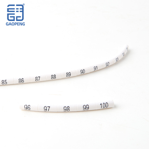 <span class=keywords><strong>Tube</strong></span> de marquage de câbles blanc vierge, <span class=keywords><strong>tube</strong></span> de numérotation en forme de fleur de prunier, <span class=keywords><strong>tube</strong></span> en PVC avec impression de dents intérieures, nouvel équipement électrique - Product Image 2