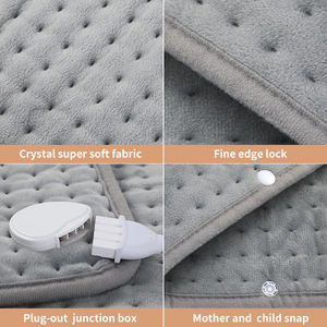 Cuscinetto Riscaldante Elettrico con Controllo Digitale e Protezione da Surriscaldamento, Lavabile in Lavatrice, per Cura Personale Invernale - Product Image 3