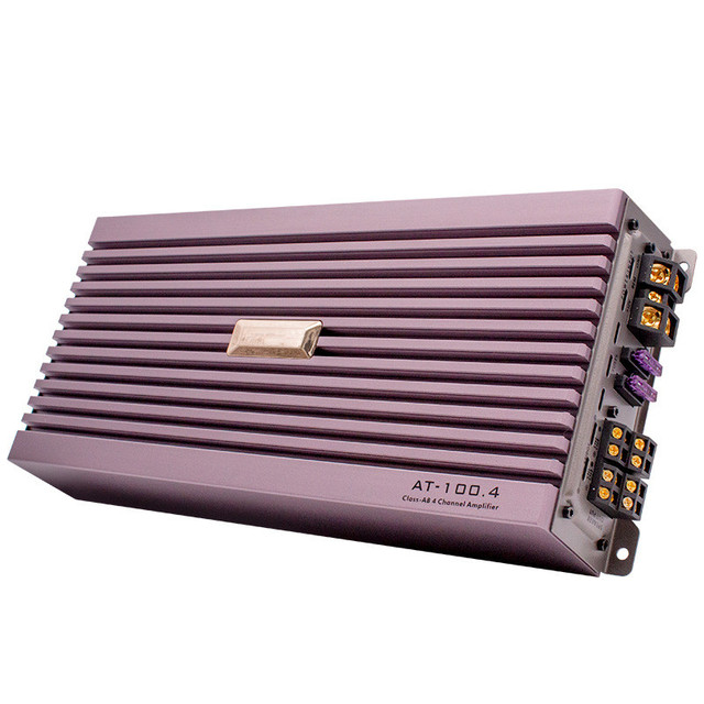 Soway  OP-M SW-AT100.4 OEM Car Audio Power Amplifier 4 Channel 100w Car Power Amp Class ab Car Amplifier Build 16 Years