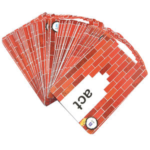 การ์ดแฟลชตัวอักษรอ่านและสัมผัสตัวอักษรกำหนดเองได้สำหรับครอบครัวสร้างหนังสือแฟลชการ์ดภาษาอังกฤษเพื่อการศึกษา63*88 - Product Image 5