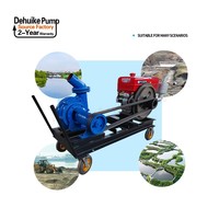 Pompa Pasir Tahan Aus Pompa Sentrifugal Hisap Pasir Tenaga Mesin Diesel Pompa Pasir 4/6/8/10 Inci