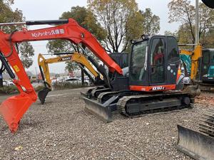 Vente chaude utilisée pour la mini pelle sur chenilles Kubota KX183-3 hydraulique 8 tonnes poids de fonctionnement portant des composants de base - Product Image 2
