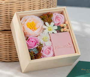 Nuove Idee Regalo all'Ingrosso per la Festa della Mamma, Regali Creativi, Fiori di Sapone Fatti a Mano, Regalo per San Valentino - Product Image 4
