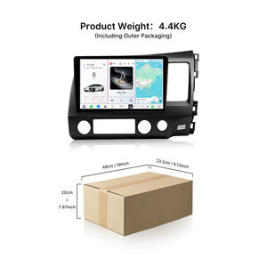 Autoradio Android Youducar 10 pouces pour Honda Civic 2006-2011, Apple CarPlay, Android Auto, GPS, Stéréo de <span class=keywords><strong>voiture</strong></span> - Product Image 3