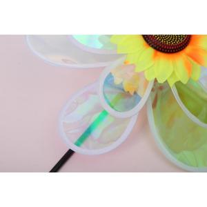 Precio Competitivo, Molino de <span class=keywords><strong>Viento</strong></span> Giratorio de Plástico con Forma de Girasol, Decoración de Jardín para Niños, Unisex, Edades 0-14, Fabricantes - Product Image 6