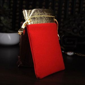 Velvet Pouch Bags for Jewelry Necklace Gemstone <b>Watch</b> Personalized Small Velvet Pouches Bags - Product Image 5