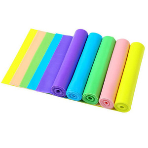 Fasce di Resistenza Piatte in TPE Durevoli, Lunghe Fasce Elastiche per Yoga, Pilates, Riabilitazione ed Esercizi a Casa - Product Image 4