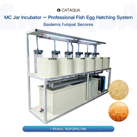 Incubateur d'œufs de poisson à circulation d'eau en recirculation pour l'élevage de 12 pots, adapté à la reproduction de saumon, poisson-chat, perche et autres jeunes poissons en pisciculture