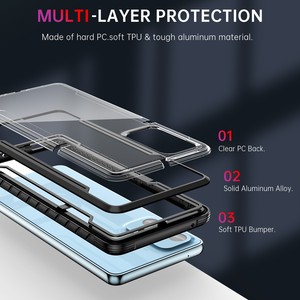 Housse de protection <span class=keywords><strong>intégrale</strong></span> Hybrid Armor pour <span class=keywords><strong>Samsung</strong></span> Galaxy A73 A53 A33 5G <span class=keywords><strong>coque</strong></span> de téléphone antichoc en aluminium - Product Image 3