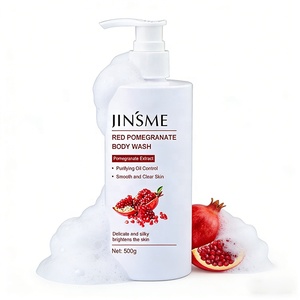 Gel de Ducha Corporal de Granada OEM/ODM 500ml Antienvejecimiento, Nutritivo, Iluminador e Hidratante para Mujeres, Todo Tipo de Piel, Marca Privada - Product Image 1