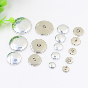 Nhôm vải bao phủ nút khuôn kim loại sofa chân với sắt nhôm trở lại nút trống Pin sản phẩm - Product Image 3