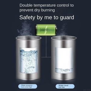 Distributeur d'eau vertical à double usage, double porte de style domestique, distributeur d'eau de réfrigération monté sur le bureau - Product Image 3