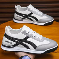 Chaussures de sport pour hommes Hongyan, chaussures de course à lacets, chaussures tendance et confortables avec doublure en mesh