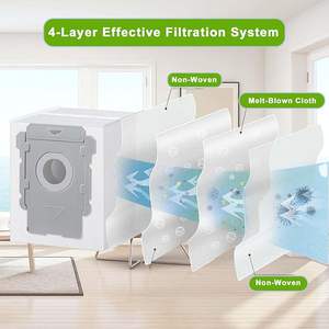 Remplacement pour iRobot <span class=keywords><strong>S9</strong></span> Accessoires pour aspirateur <span class=keywords><strong>Roomba</strong></span> <span class=keywords><strong>S9</strong></span> <span class=keywords><strong>S9</strong></span> + Plus, ensemble d'accessoires comprenant des brosses en caoutchouc, - Product Image 6