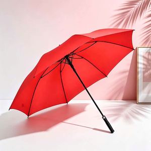 Parapluie blanc transparent pliable personnalisé avec logo sur mesure pour l'extérieur - Product Image 1