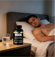 Capsules d'énergie Maca Man Power pour hommes adultes Ashwagandha & Ginseng Complément alimentaire naturel 60 capsules